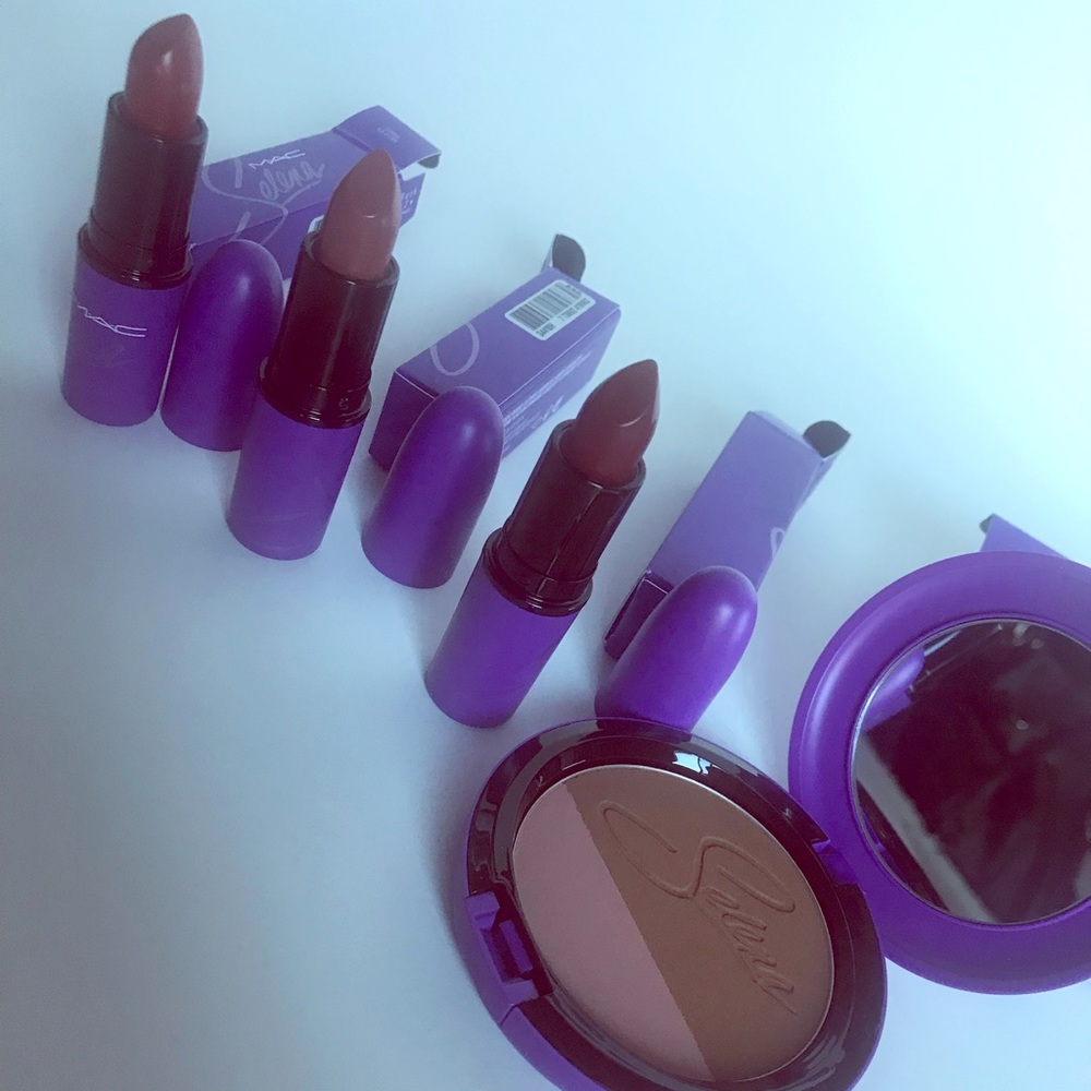New in Box MAC Selena 4 pc set